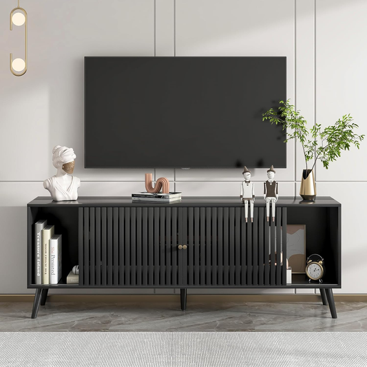 Mid Century Modern TV Stand for 55/65/75 Inch TV