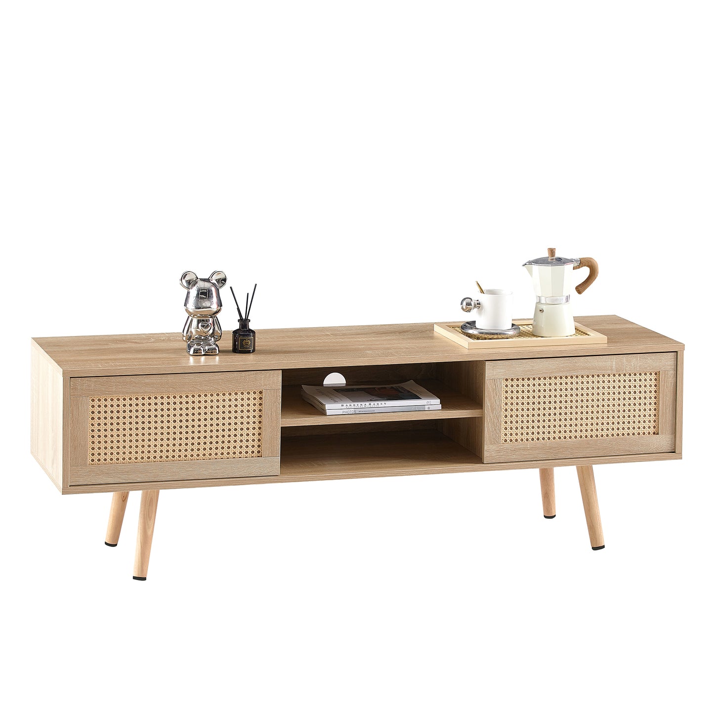 Rattan TV Stand